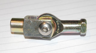 Clevis to rose joint