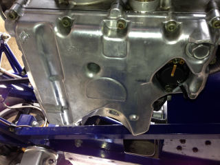 Sump fitted