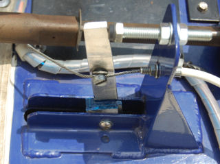 New throttle pedal attached