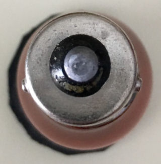 Indicator bulb pins