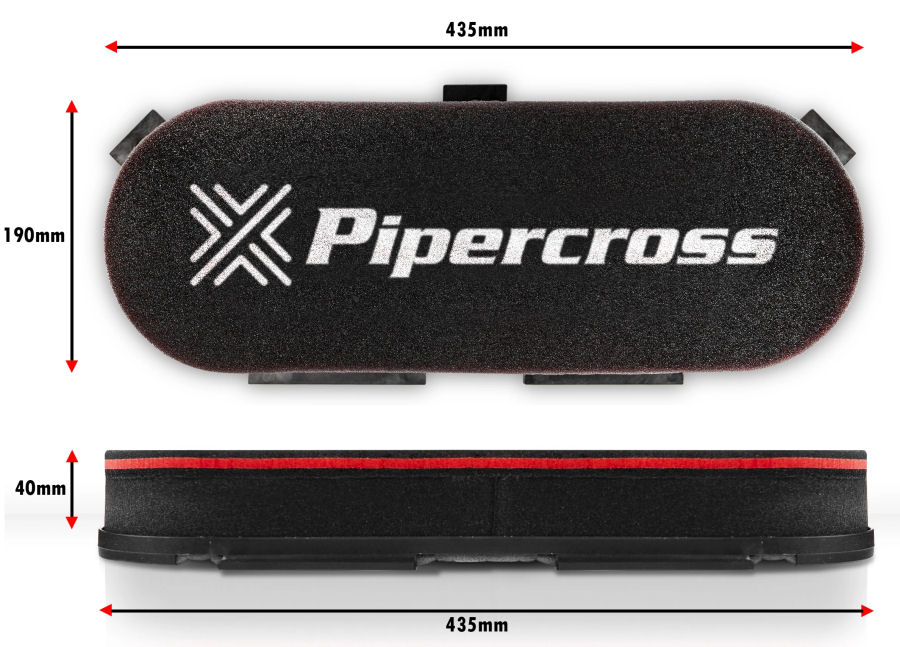 Pipercross air filter
